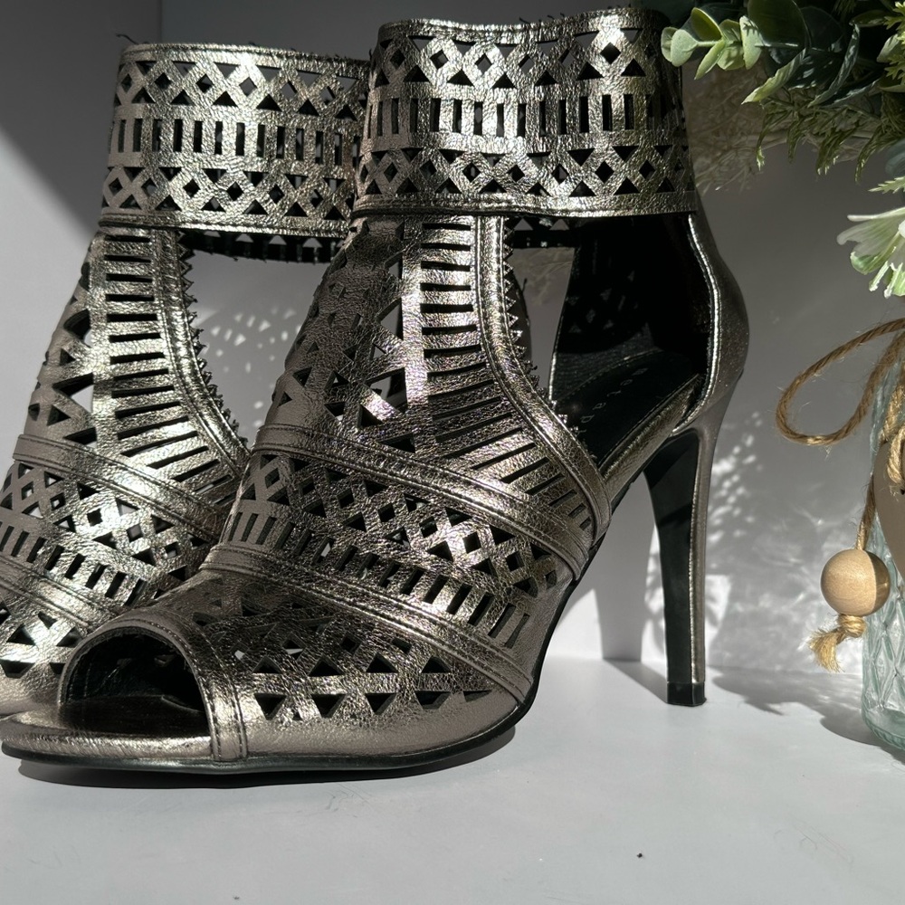 Cute Silver Heels
